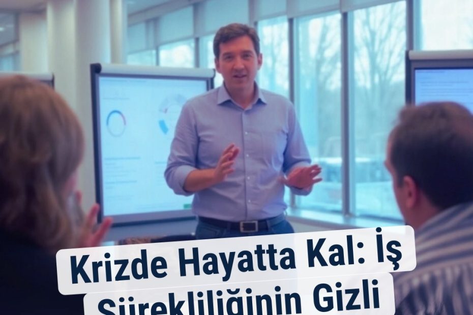Krizde Hayatta Kal: İş Sürekliliğinin Gizli Anahtarı!